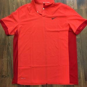 Men’s Nike Dri Fit Tiger Woods golf shirt